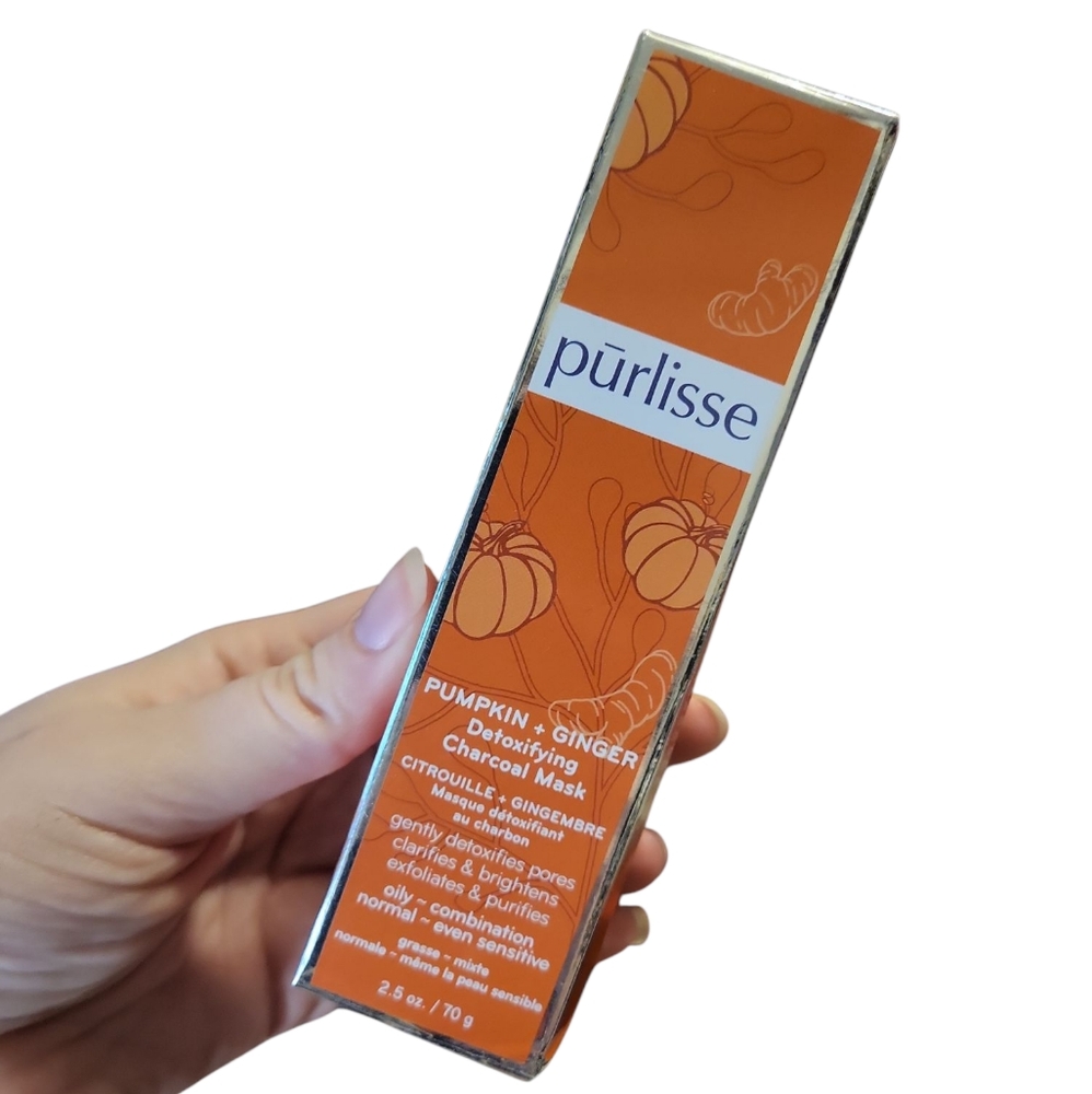 Purlisse Pumpkin + Ginger Detoxifying Charcoal Mask